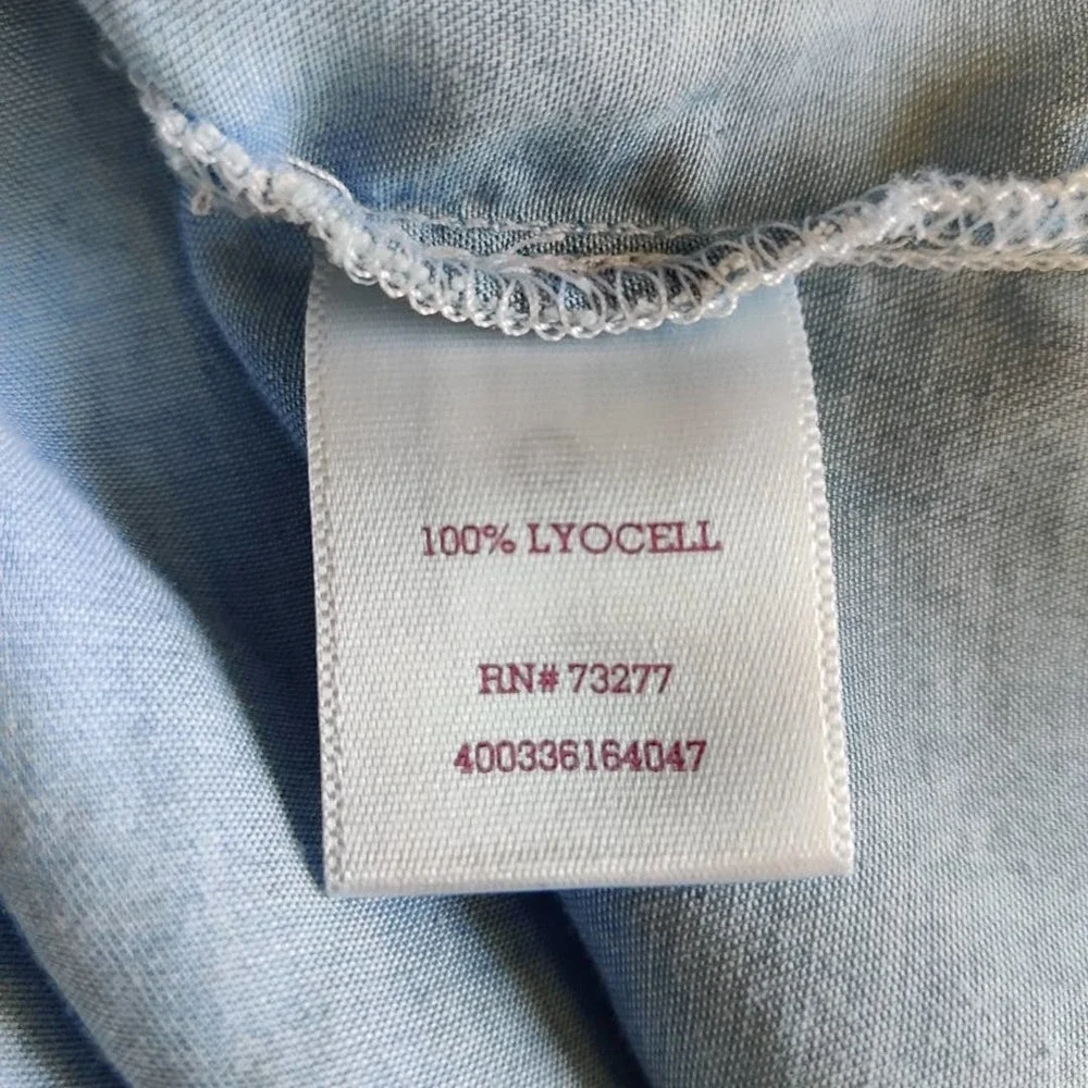 Chambray shirt dress - Picture 10 of 10